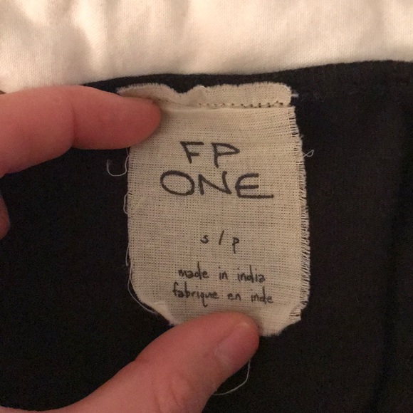 FREE People Black Floral Slip - Picture 4 of 7